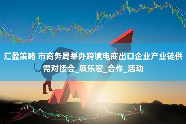 汇盈策略 市商务局举办跨境电商出口企业产业链供需对接会_项乐宏_合作_活动