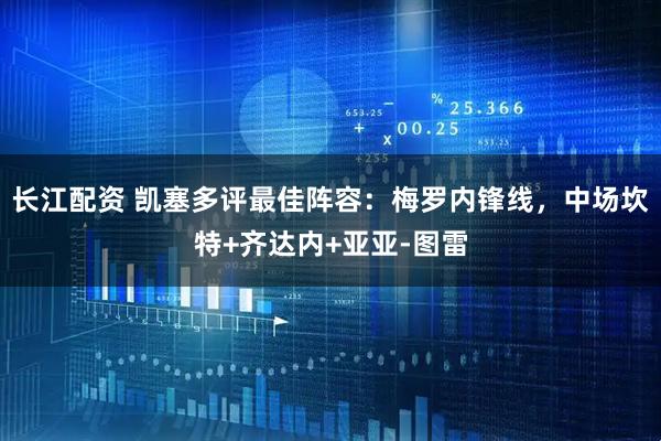 长江配资 凯塞多评最佳阵容：梅罗内锋线，中场坎特+齐达内+亚亚-图雷